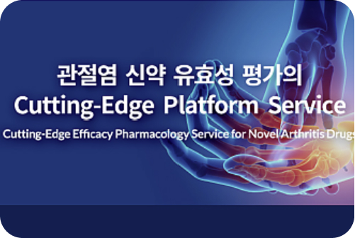 관절염 신약 유효성 평가 개발 인사이트 이미지